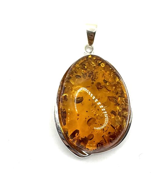 Charm Domar Donna Ambra in Argento Ambra AMBER-CH-2-280 - AMBER-CH-2-280